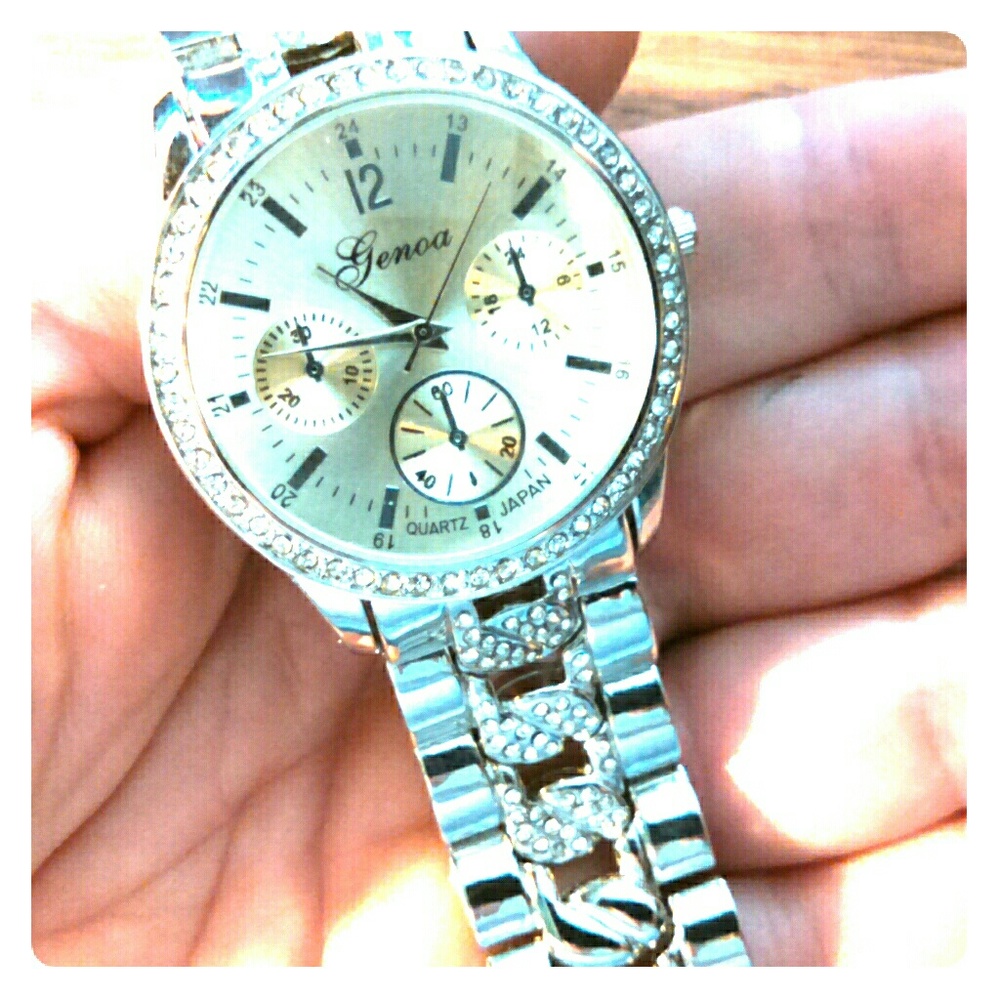 Genoa Austrian crystal Miyota Jap. Move watch